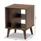 Baxton Studio Sami Mid-Century Walnut Finished Wood End Table 159-9863 - alternate 7